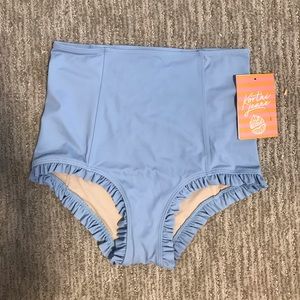 Kortni Jeane All Ruffled Bottoms in Powder Blue